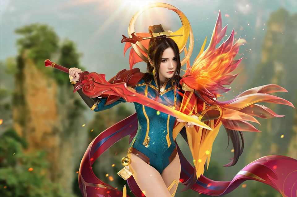 Cosplay qi liên quân cực đẹp