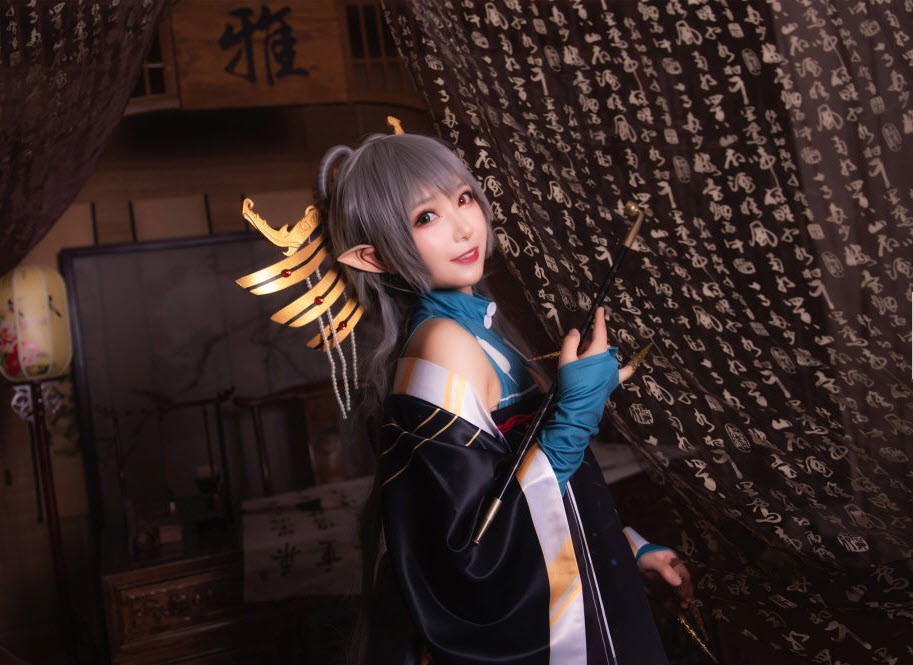 Cosplay lauriel thiên sứ công nghệ