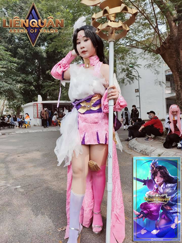 Cosplay liên quân điêu thuyền gợi cảm vạn người mê