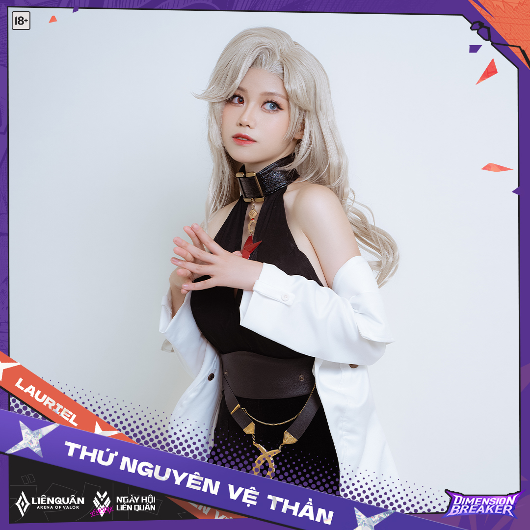 Cosplay lauriel phi thiên cute xinh đẹp