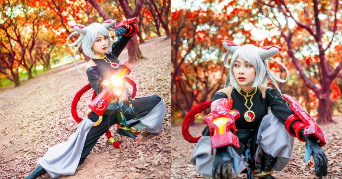 Cosplay liên quân qi lộ đường cong đẹp