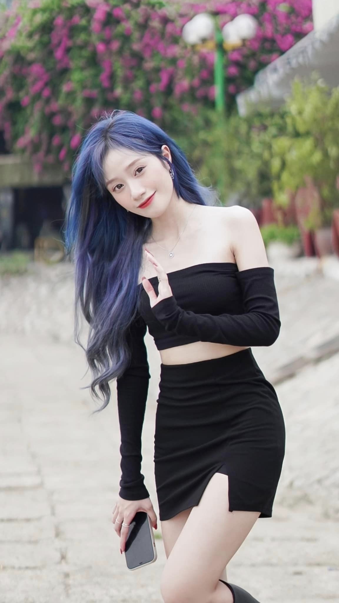 Bộ hình Đào Lê Phương Hoa cute sexy nhìn là yêu