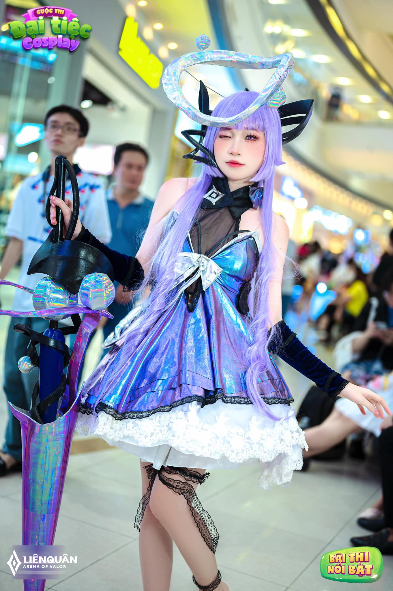 Cosplay lq làn da trắng